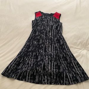 Like new AB Studio flared, sleeveless dress.